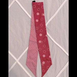 ⭐️ Coach 100% Silk Purse/Neck scarf tie